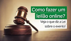 Read more about the article Como fazer um leilão online? – Veja o que diz a Lei sobre o evento!