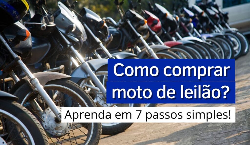 How to buy a motorcycle at auction? - Agora Notícia