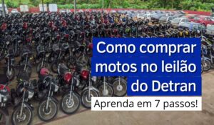 Come acquistare motociclette all'asta del DMV - Agora Notícias