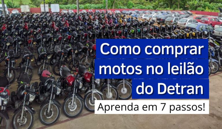 Como comprar motos no leilão do Detran - Agora Notícias