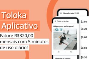 Toloka app - Agora Notícias