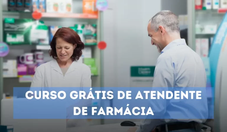Curso Grátis de Atendente de Farmácia - Agora Notícias