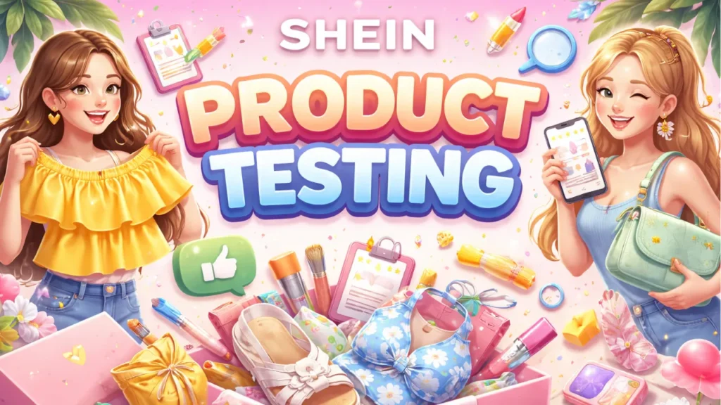 Como Participar do Programa de Teste da Shein Hoje