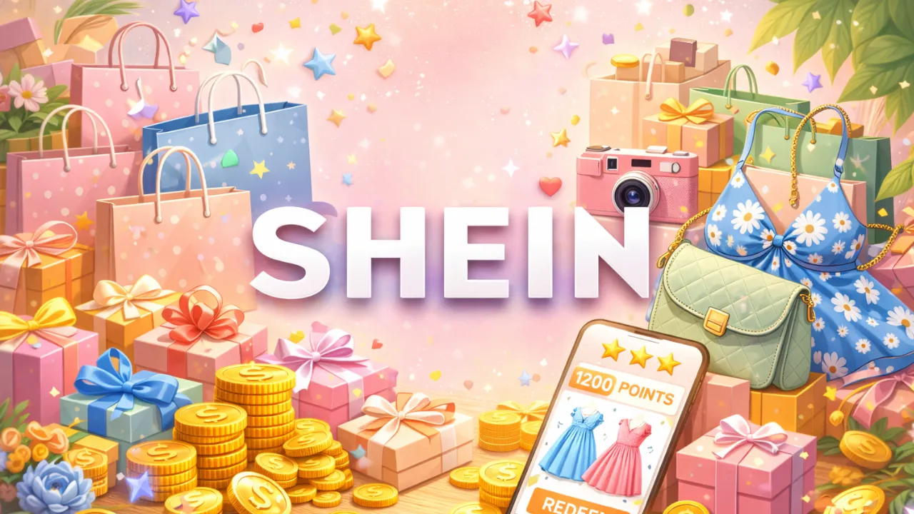 Ganhe Pontos na Shein