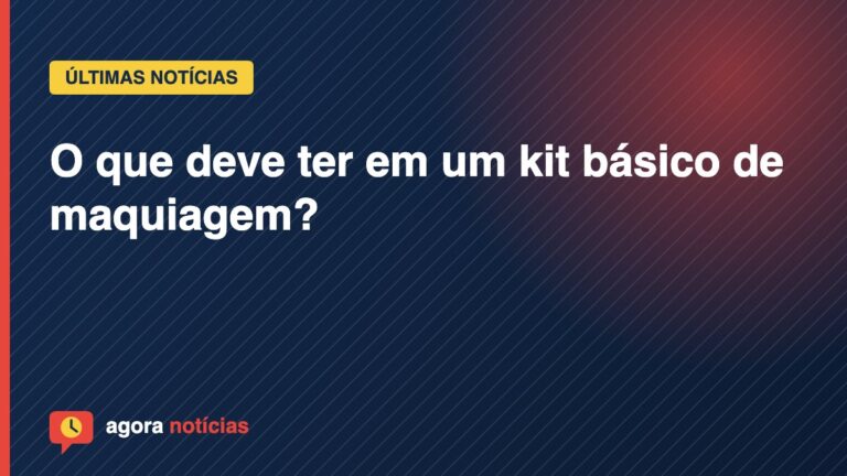 Capa do artigo: O que deve ter em um kit básico de maquiagem?